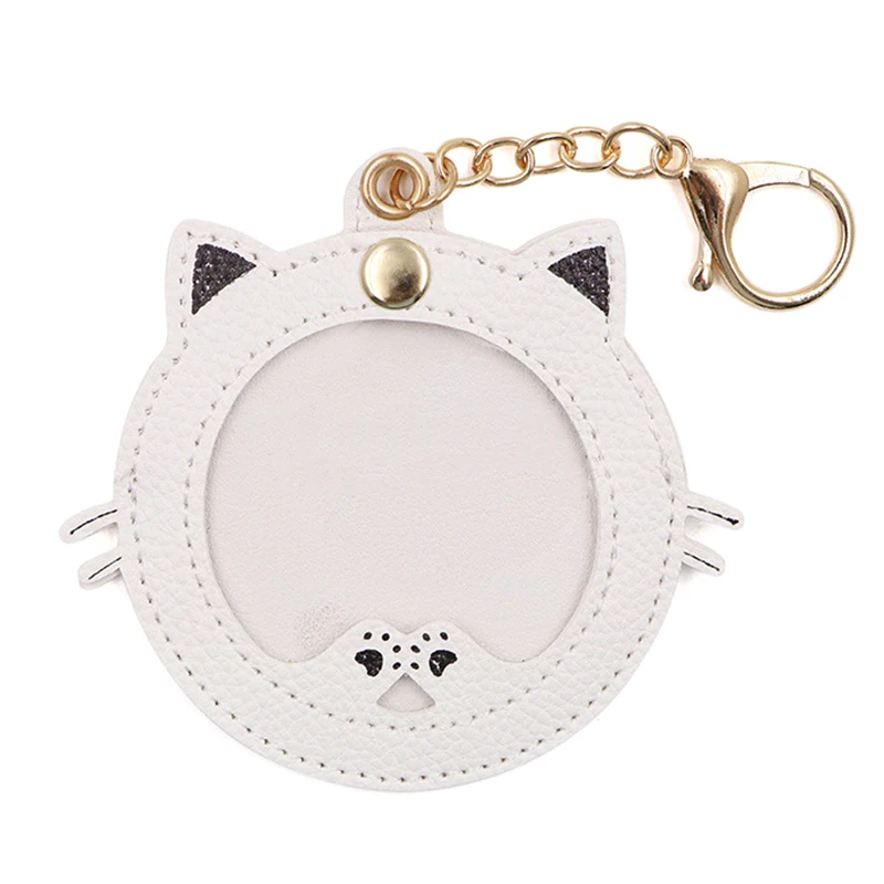 Etui ochronne na przypinki w kształcie kota - case na badge 58 mm Niebieski