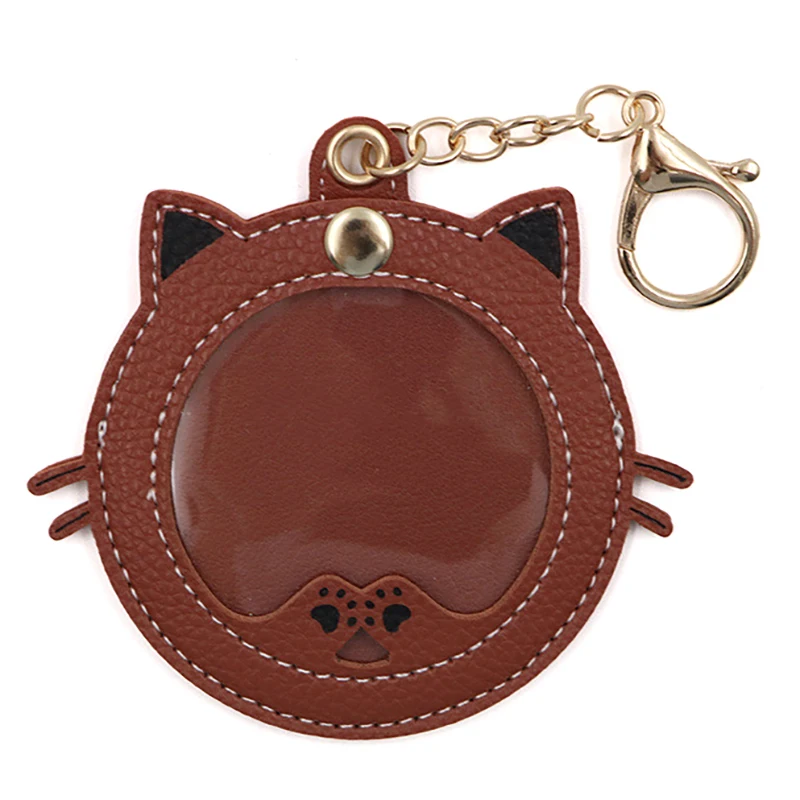 Etui ochronne na przypinki w kształcie kota - case na badge 58 mm Zielony