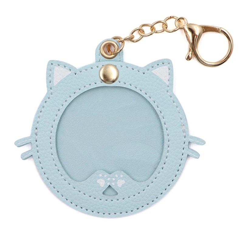 Etui ochronne na przypinki w kształcie kota - case na badge 58 mm żółty