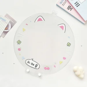 Etui ochronne PVC na zdjęcia i karty – pokrowiec dla fanów k-pop Fioletowy