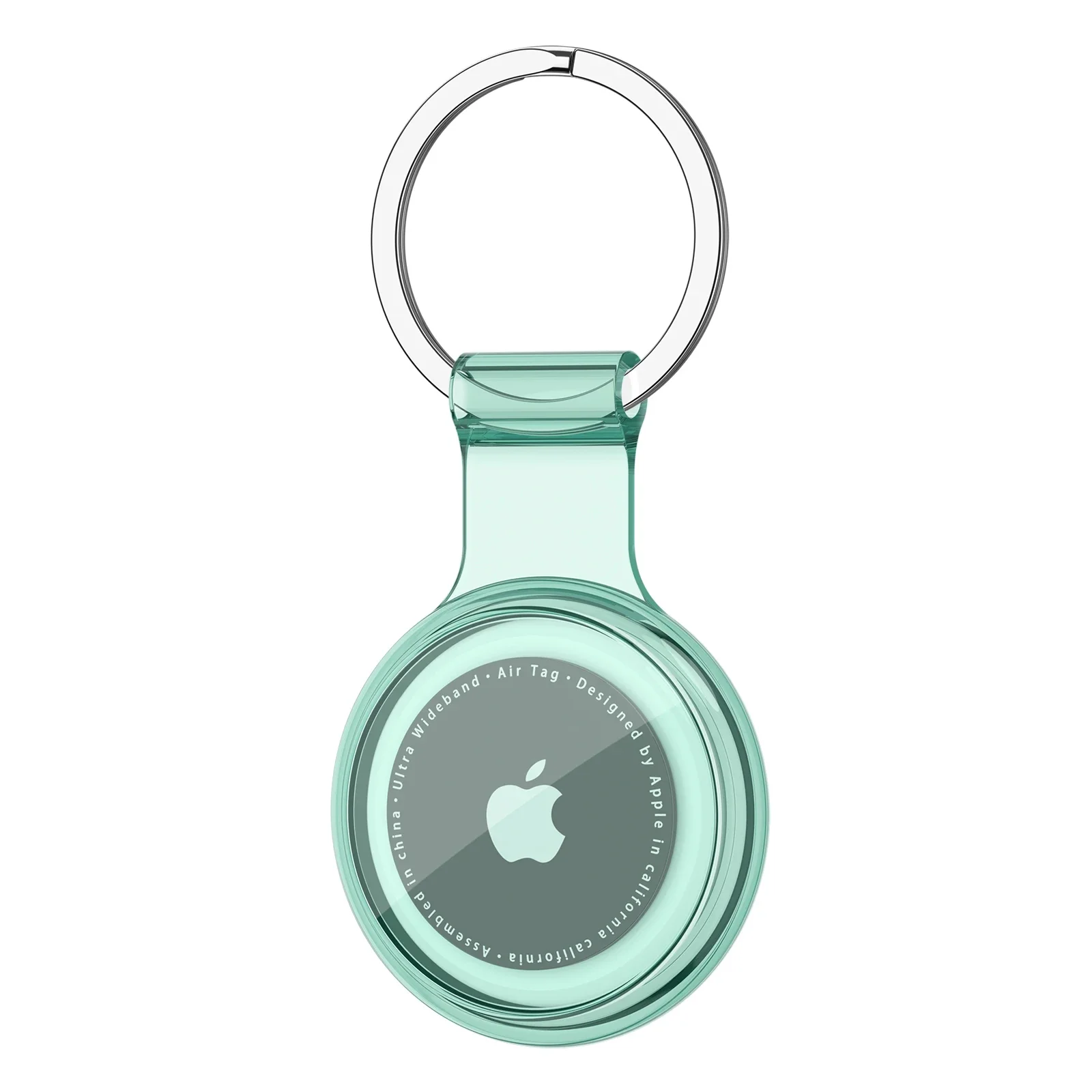 Etui TPU na Apple AirTag wodoodporny brelok do kluczy Oliwkowa zieleń