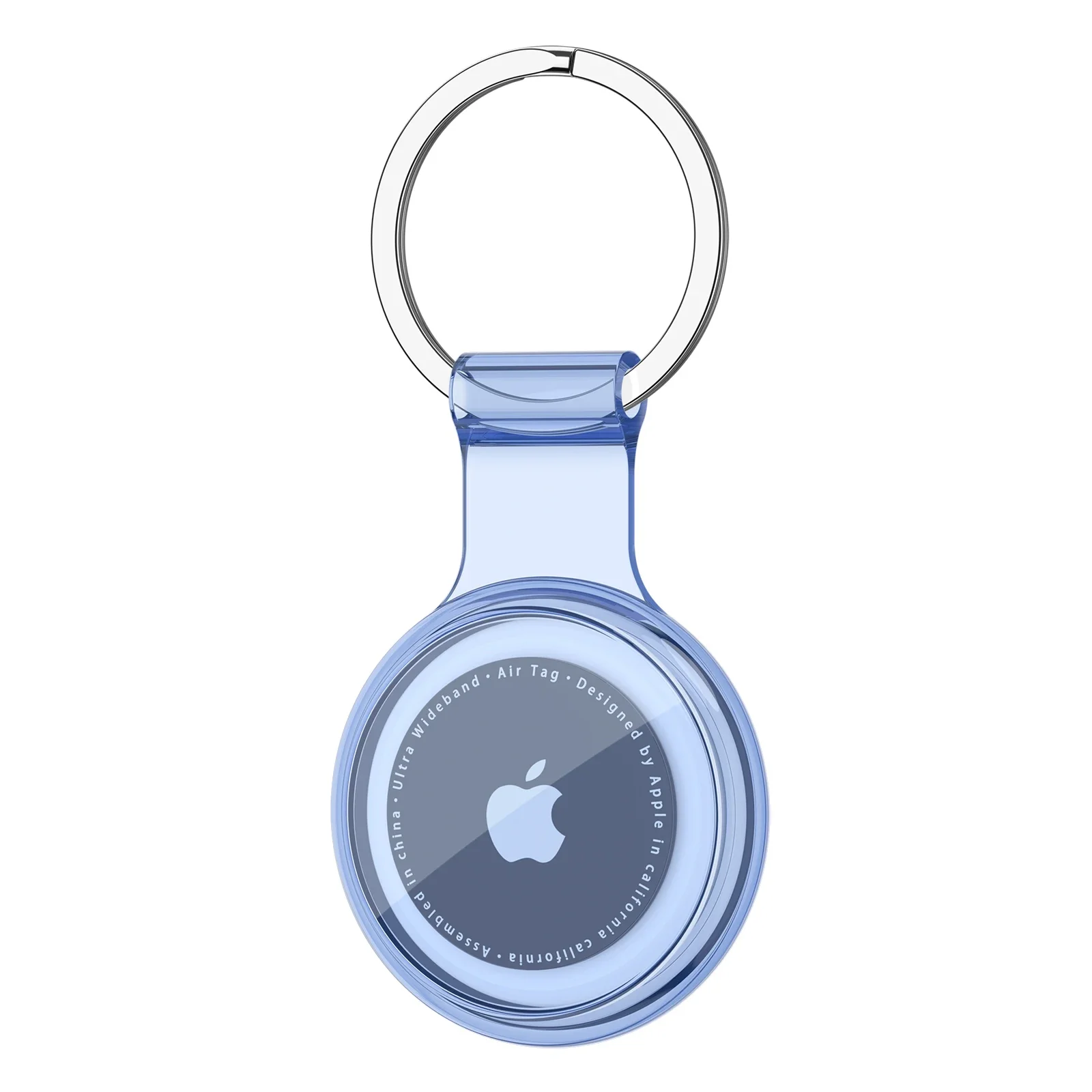 Etui TPU na Apple AirTag wodoodporny brelok do kluczy Złoto