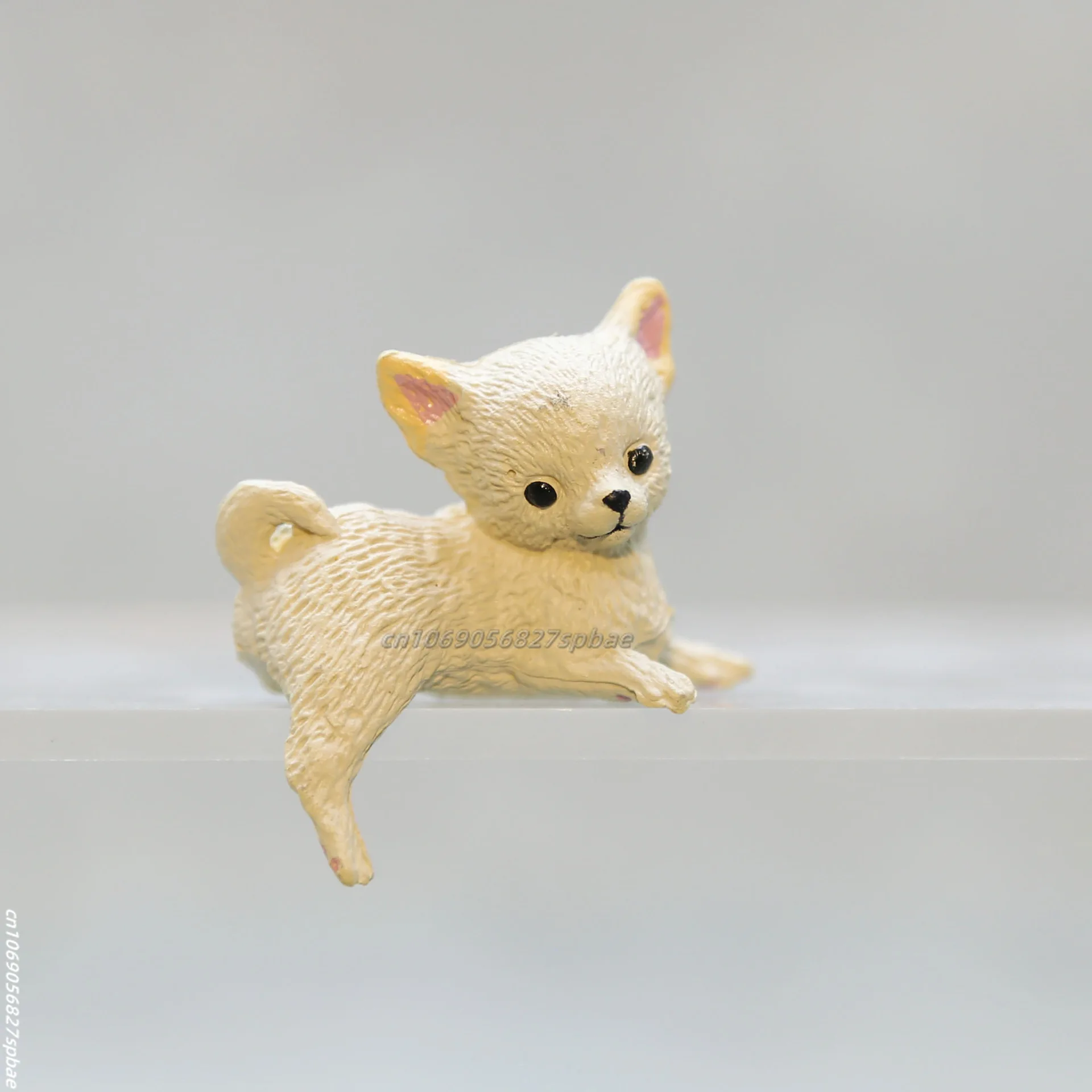 Figurka kota z żywicy DIY - magnes na lodówkę Jasnoszary