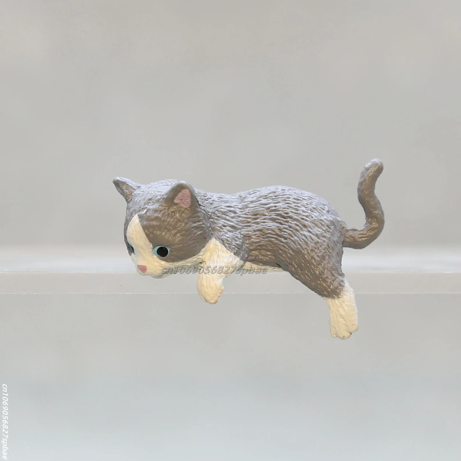Figurka kota z żywicy DIY - magnes na lodówkę Jasnożółty