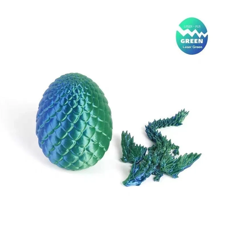 Figurka smoka 3D 22 cm – ozdoba na biurko Czekolada