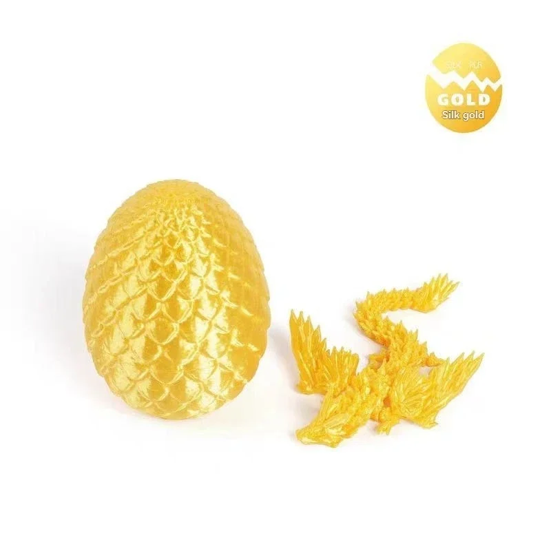 Figurka smoka 3D 22 cm – ozdoba na biurko Jasny
