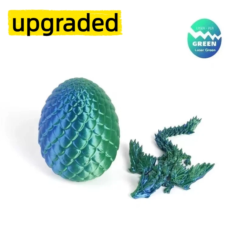 Figurka smoka 3D 22 cm – ozdoba na biurko Pomarańczowy