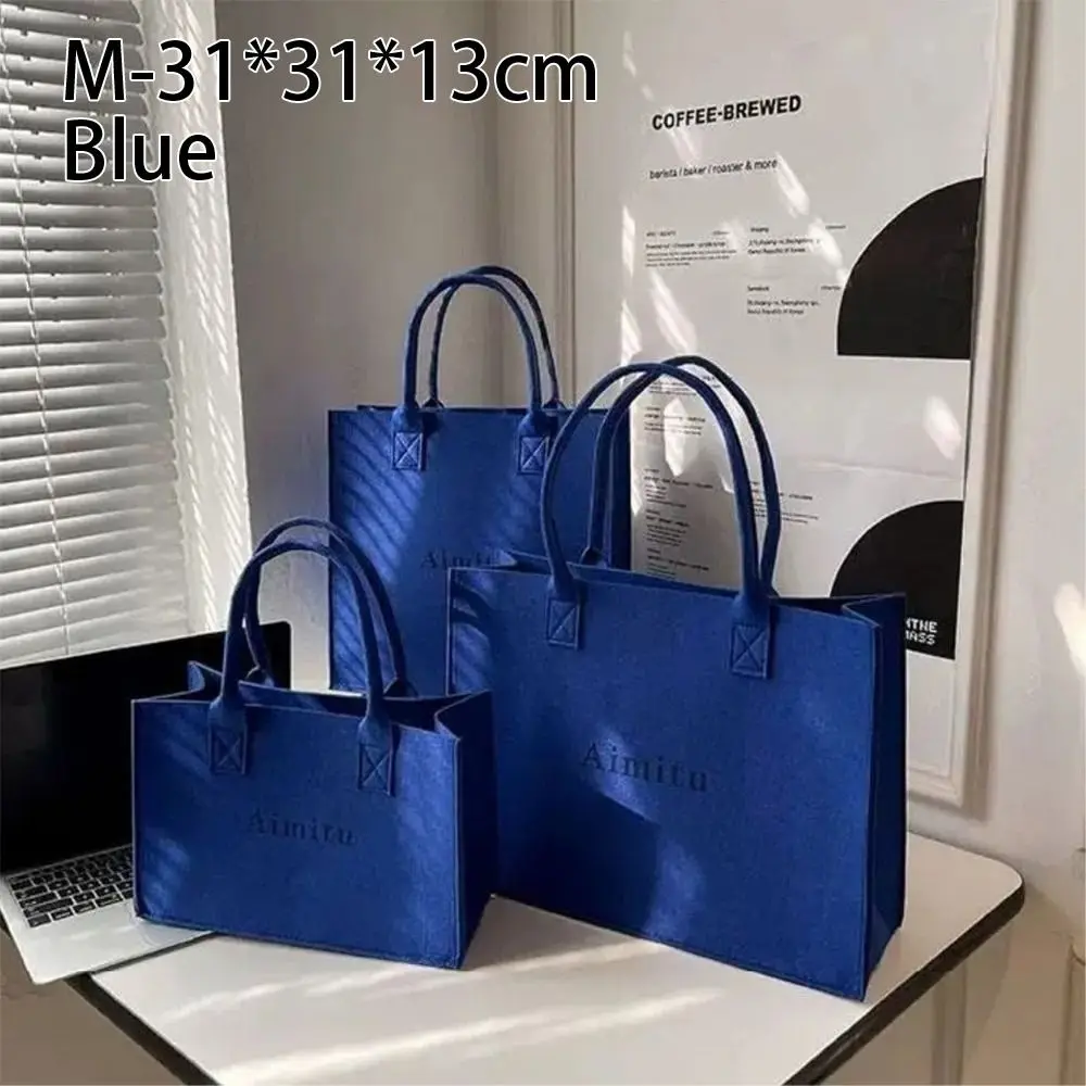 Filcowa torba listonoszka damska — duża pojemność crossbody Szary