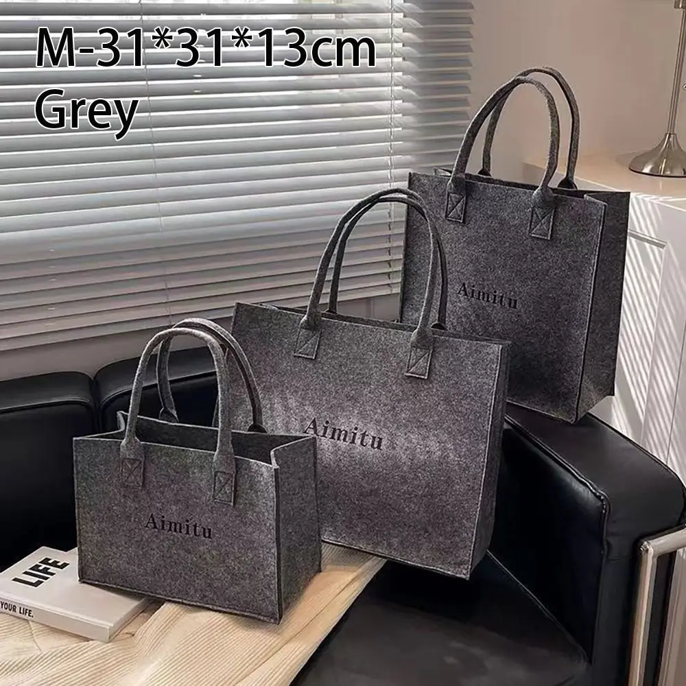 Filcowa torba listonoszka damska — duża pojemność crossbody Wielo