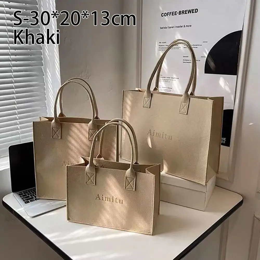 Filcowa torba listonoszka damska — duża pojemność crossbody Zielony