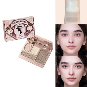 Flower Knows Chocolate paleta do konturowania twarzy bronzer Czekolada