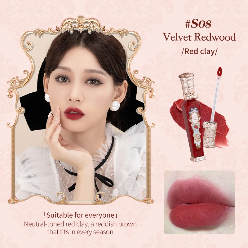Flower Knows Kremowa szminka aksamitna do ust seria Strawberry Rococo Fioletowy/фиолетовый