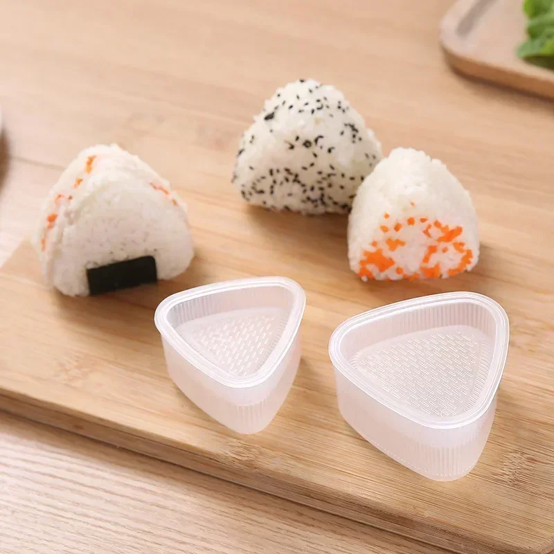 Foremki do onigiri i sushi - zestaw form w japońskim stylu Czerwony