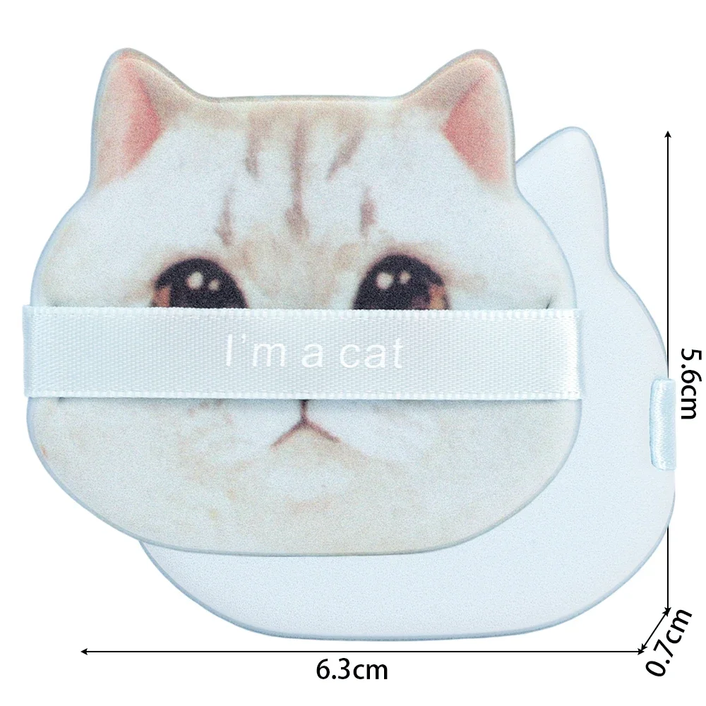 Gąbka do makijażu Air Cushion w kształcie kota Biały