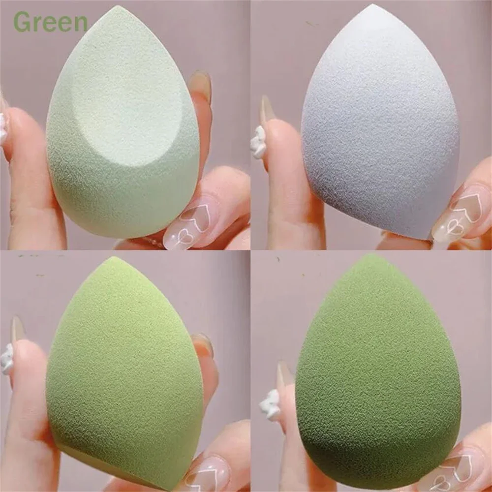 Gąbka do makijażu blender - miękki aplikator beauty egg Amy zielony
