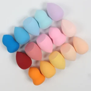 Gąbki do makijażu jajko zestaw beauty blender Jasny beż