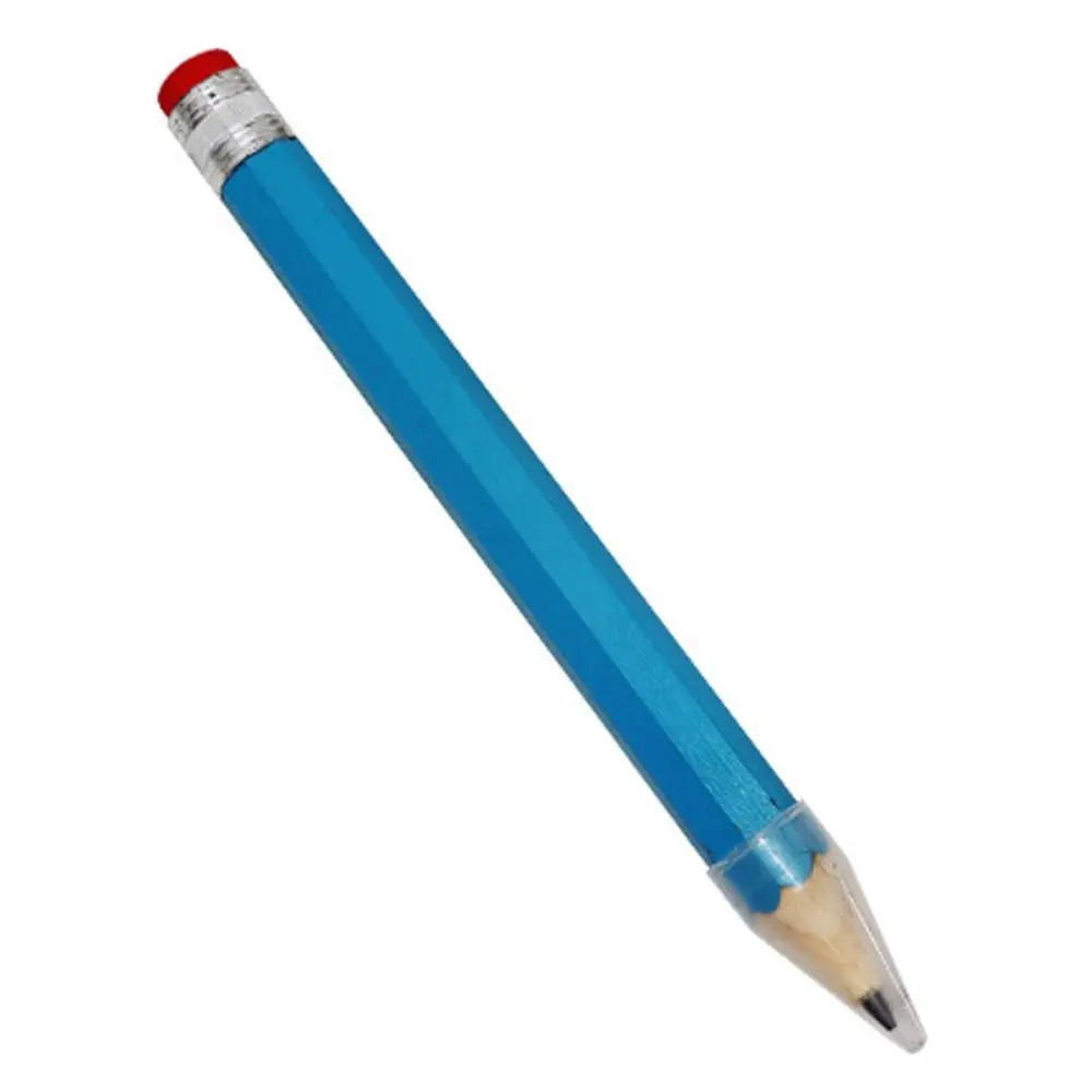 Gigantyczny drewniany ołówek z gumką, 18/35 cm Zielony