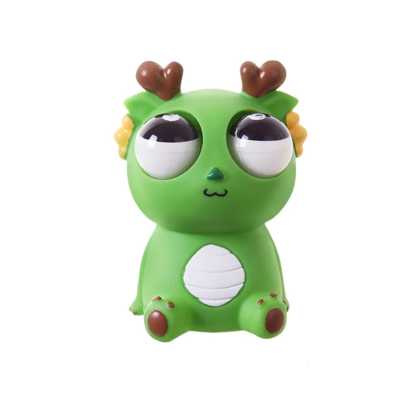 Gniotek Pop Eye ze zwierzątkami, sensoryczna zabawka fidget Wielokolorowy