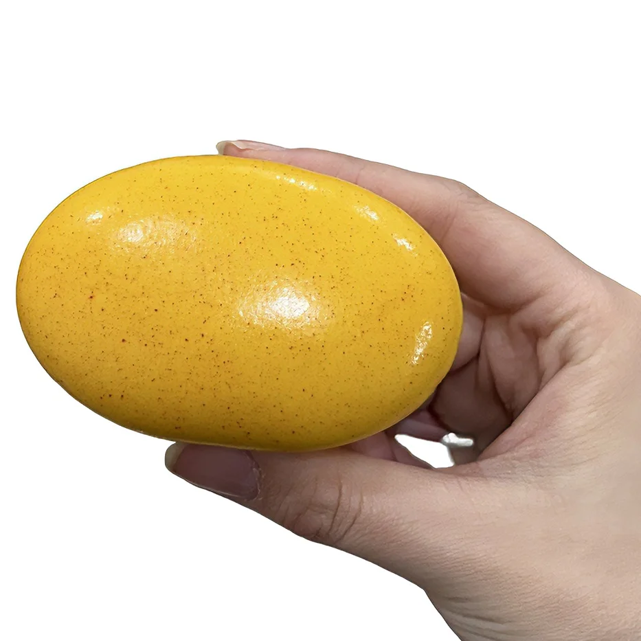 Gniotek squishy w kształcie kwadratowej bułki, wolno rosnący Khaki