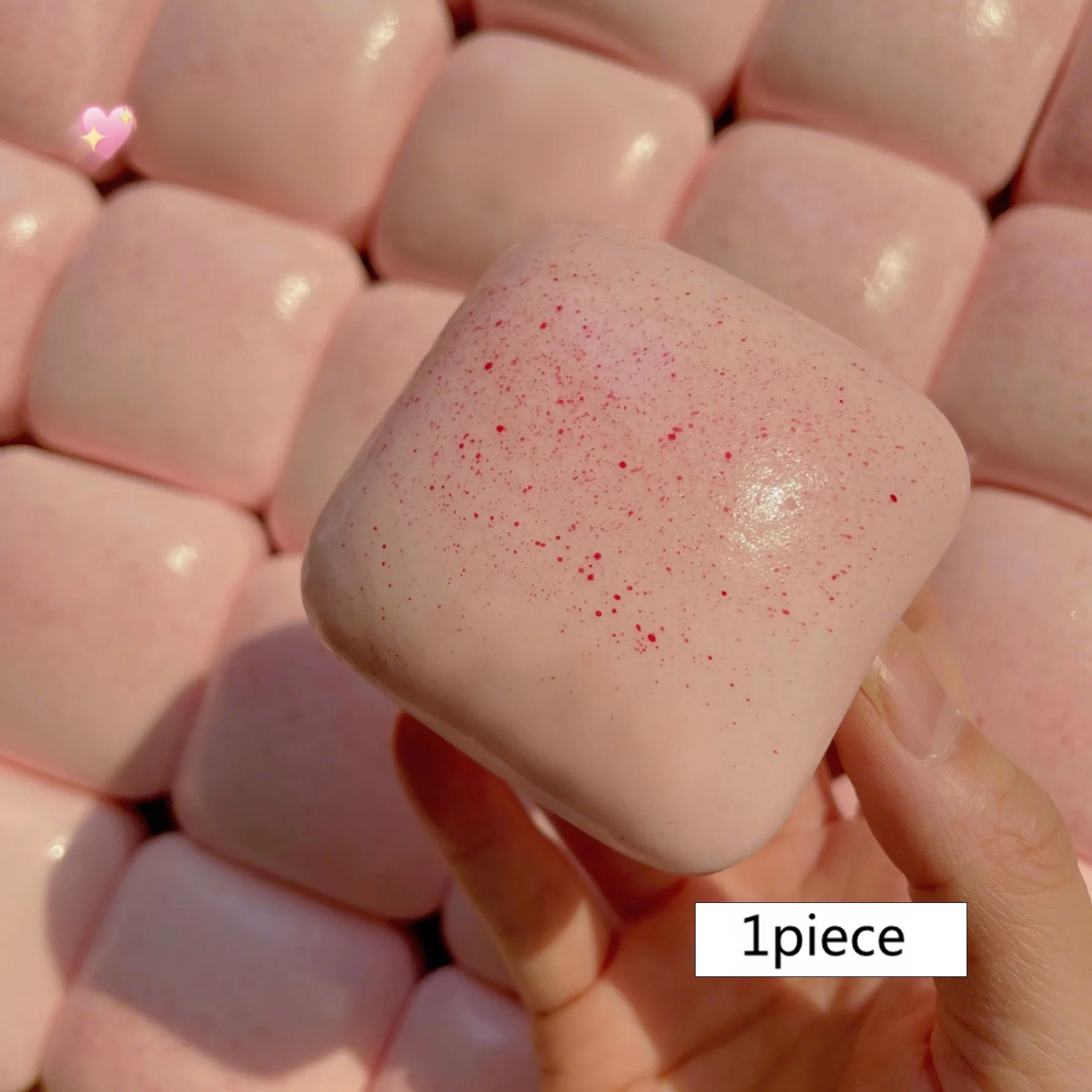 Gniotek squishy w kształcie kwadratowej bułki, wolno rosnący Jasnoszary