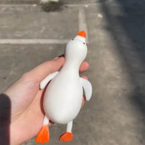 Gniotek antystresowy Squishy Kaczka do ściskania Jasnożółty