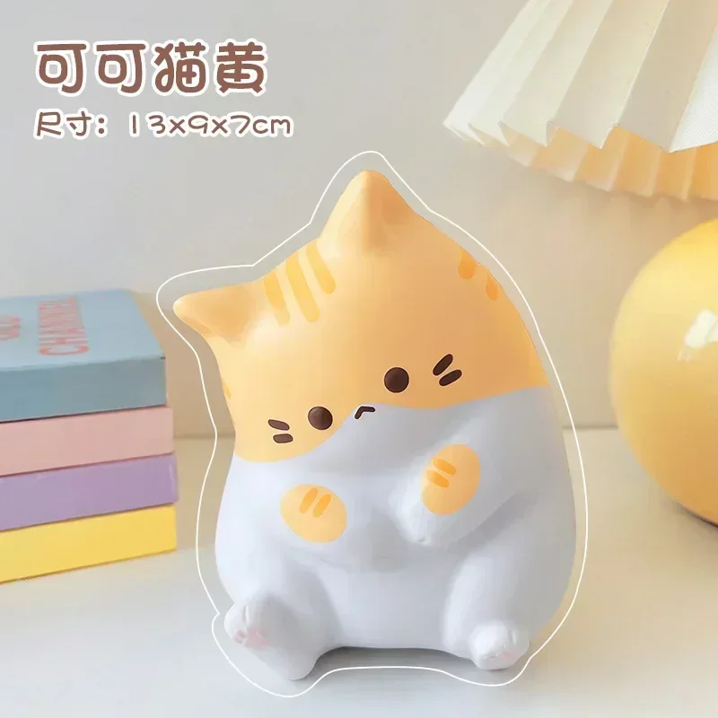 Gniotek squishy kotek, wolno rosnący do ściskania Czerwony