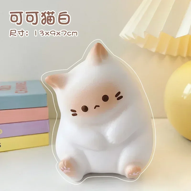 Gniotek squishy kotek, wolno rosnący do ściskania Szary węgieł