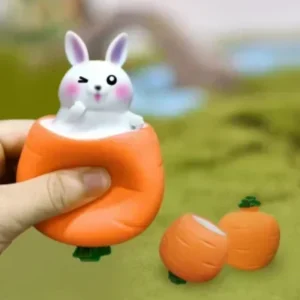 Gniotek squishy kotek, wolno rosnący do ściskania żółty