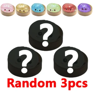 Gniotek squishy w kształcie pierożka baozi, wolno rosnący Khaki