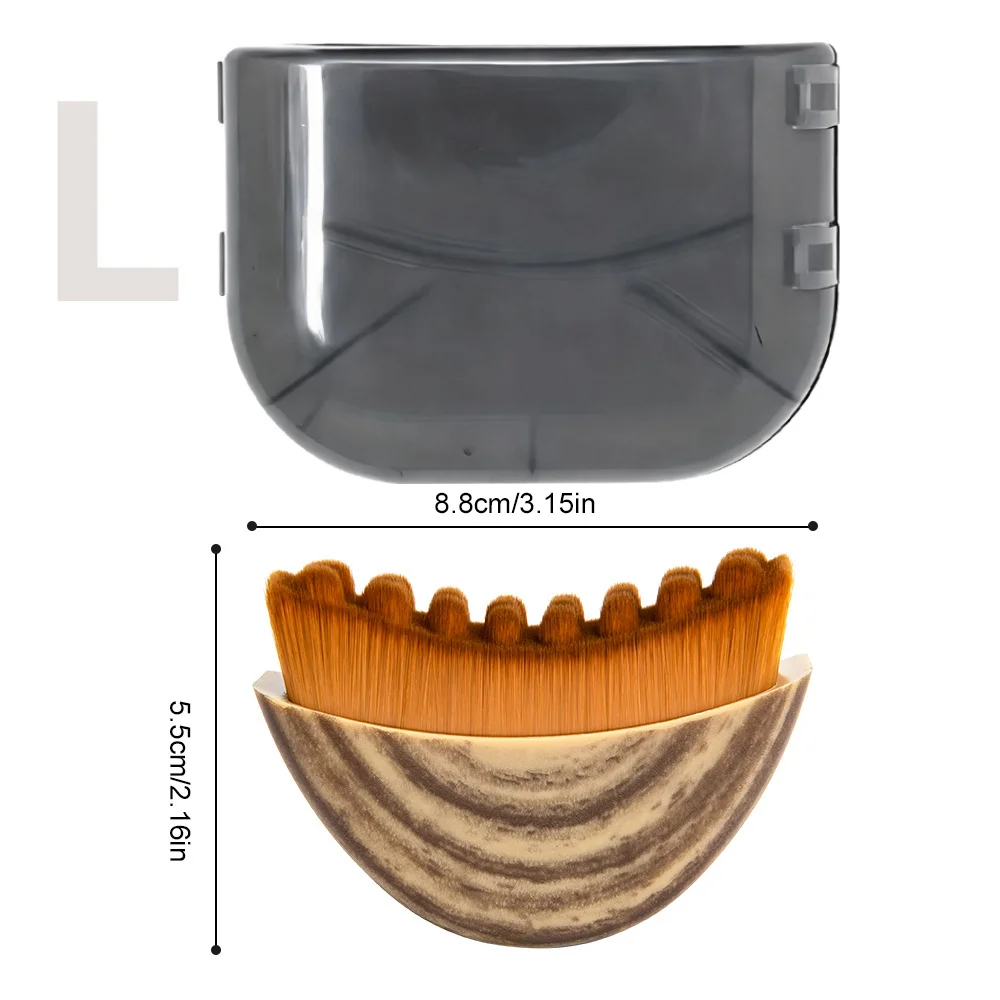 Płytka Gua Sha i szczotka do masażu twarzy z etui L with box