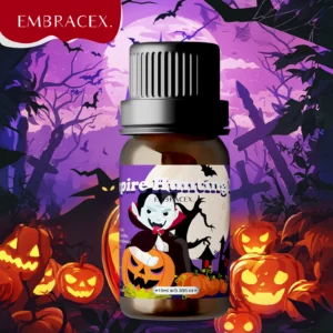 Halloweenowe olejki eteryczne 5 ml zestaw - dynia, czarny kot, mroczne nuty Złoto