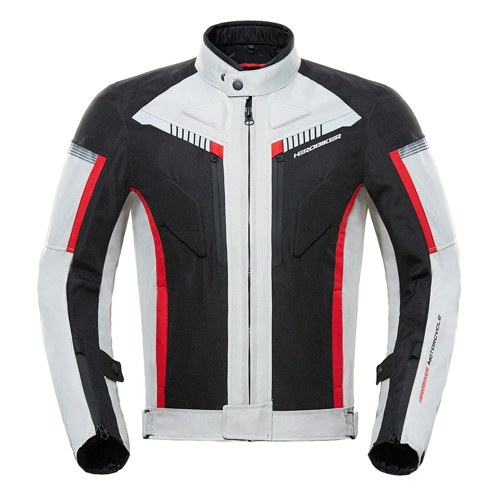 HEROBIKER wodoodporna kurtka i spodnie motocyklowe z ochraniaczami Mc1009gr jacket