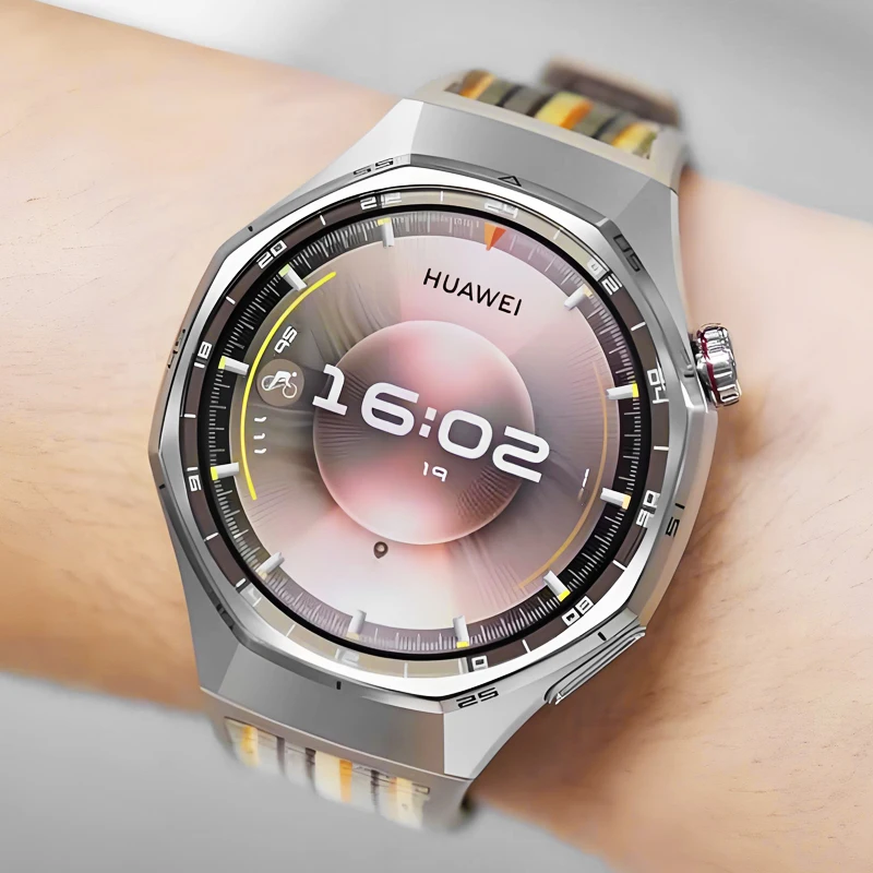 Smartwatch Huawei Watch GT 6 Pro 46 mm z GPS i ekranem AMOLED Brązowy