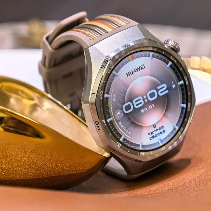 Huawei Watch GT 6 Pro smartwatch AMOLED z NFC Brązowy