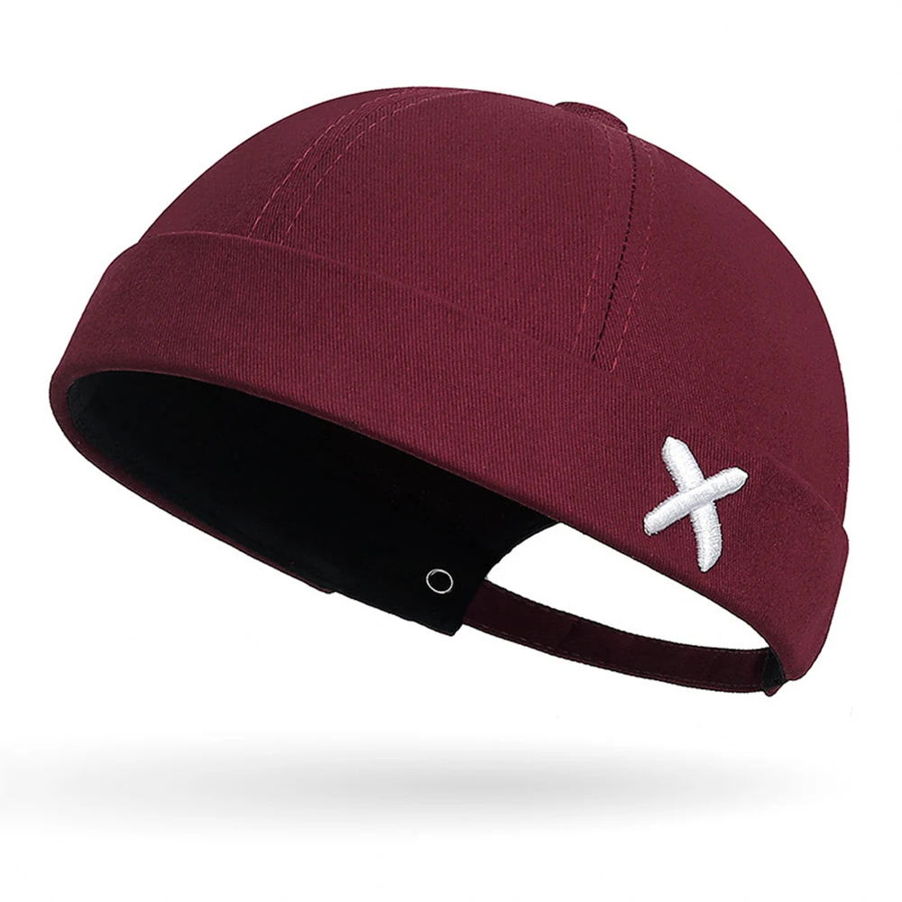 Jeansowa czapka dokerka bez daszka beanie unisex B5