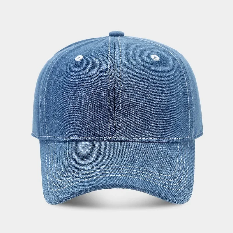 Jeansowa czapka z daszkiem przeciwsłoneczna unisex Sapphire