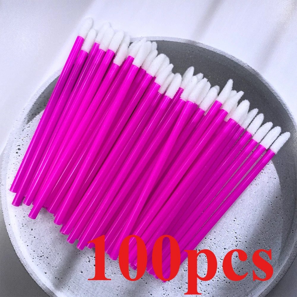 Jednorazowe pędzelki do ust i rzęs 100 szt. Rosered