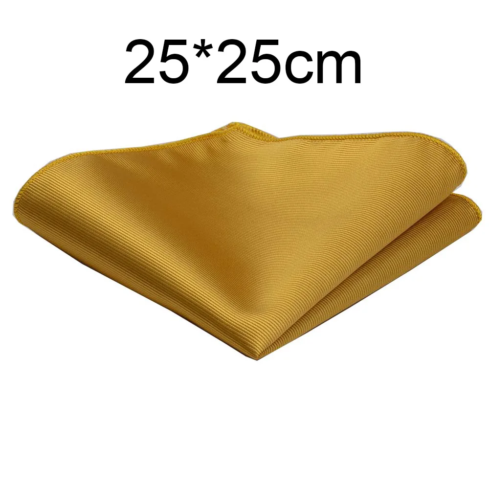 Jedwabna poszetka do garnituru gładka 25 cm – elegancka chusteczka weselna marynarki Jasny brąz