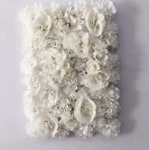 Jedwabna ściana kwiatów róże 60x40 cm do dekoracji Jasny