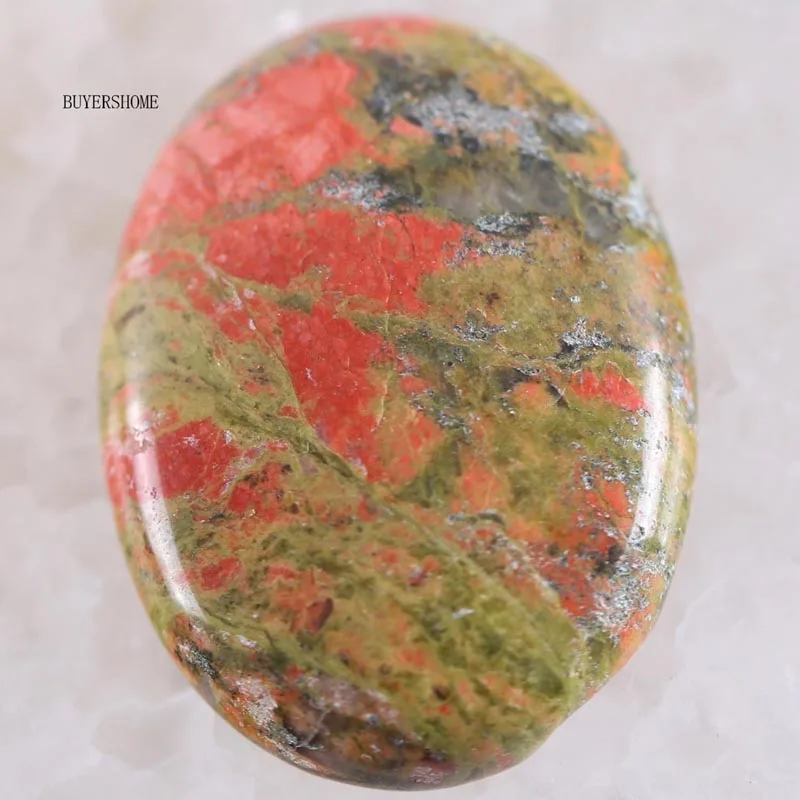 Kaboszon owalny 40x30mm kamień naturalny do biżuterii DIY Kolorowy
