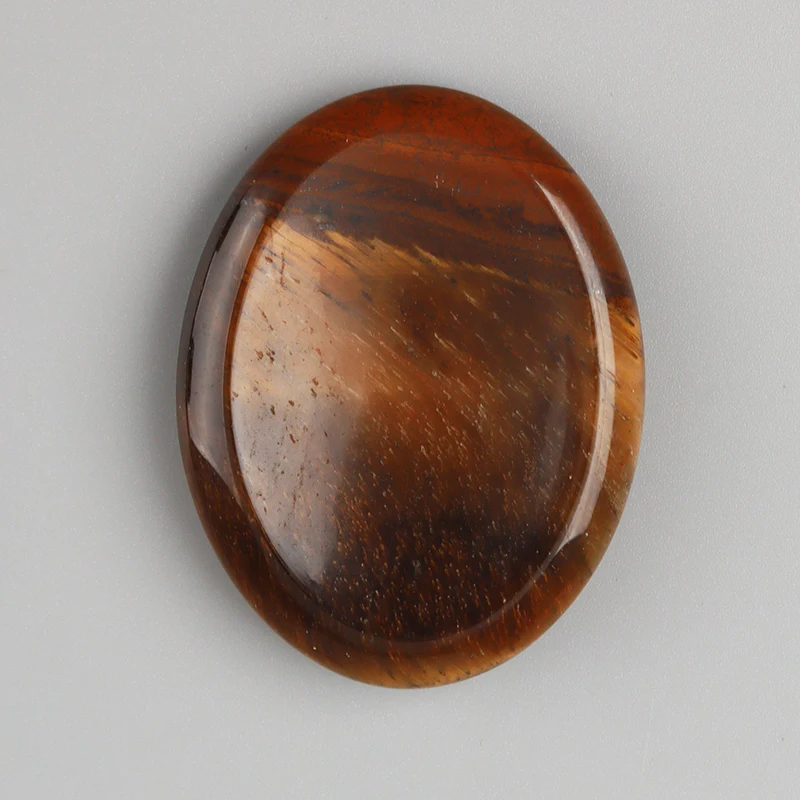 Kamień zmartwień Worry Stone - naturalny kryształ relaksacyjny Bordowy