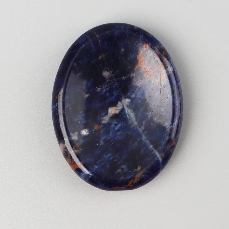 Kamień zmartwień Worry Stone - naturalny kryształ relaksacyjny Fioletowy/фиолетовый