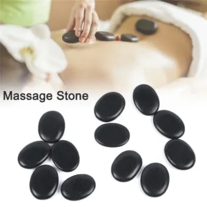 Zestaw 7 kamieni bazaltowych do masażu Hot Stone 