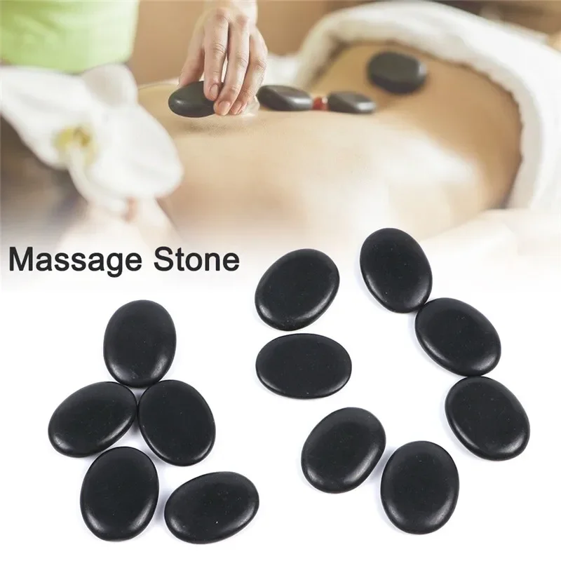 Zestaw 7 kamieni bazaltowych do masażu Hot Stone