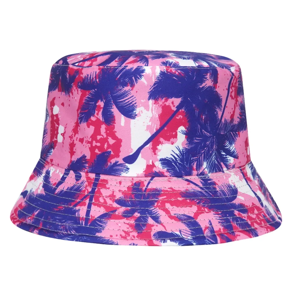 Kapelusz bucket dwustronny z nadrukiem, unisex 28