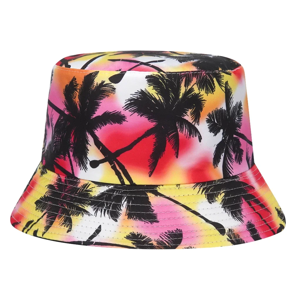 Kapelusz bucket dwustronny z nadrukiem, unisex 29