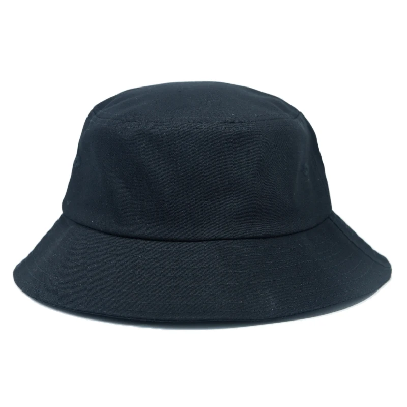 Kapelusz bucket hat na dużą głowę 60-63 cm z filtrem UPF50+ Czarny 2