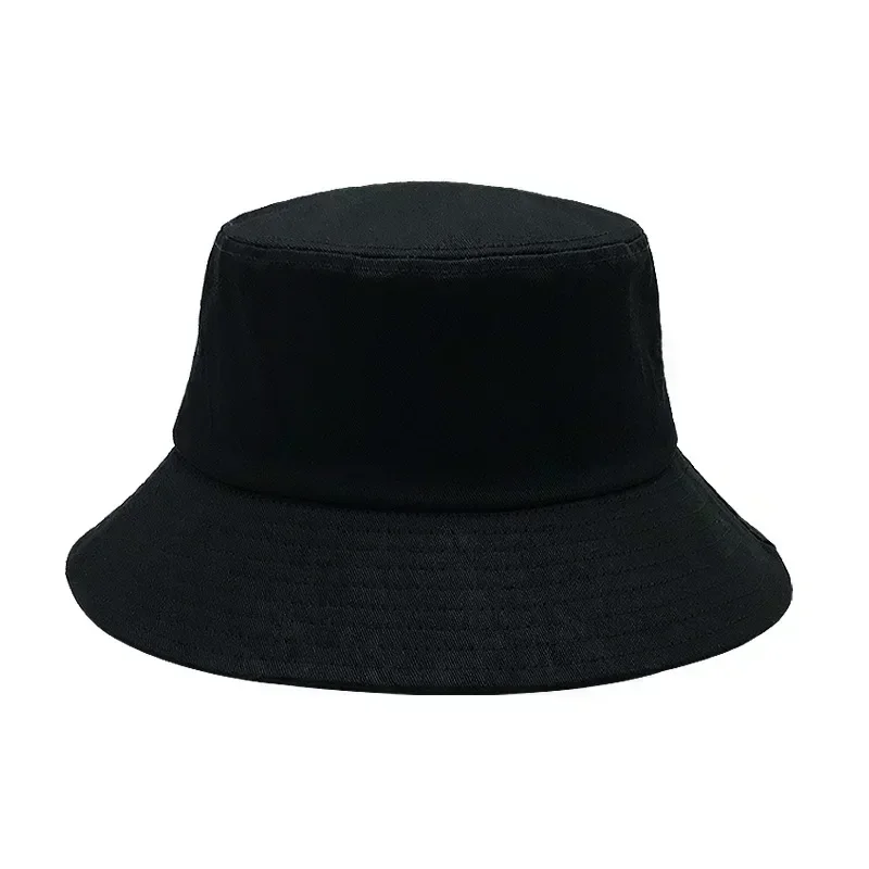 Kapelusz bucket hat na dużą głowę 60-63 cm z filtrem UPF50+ Czarny