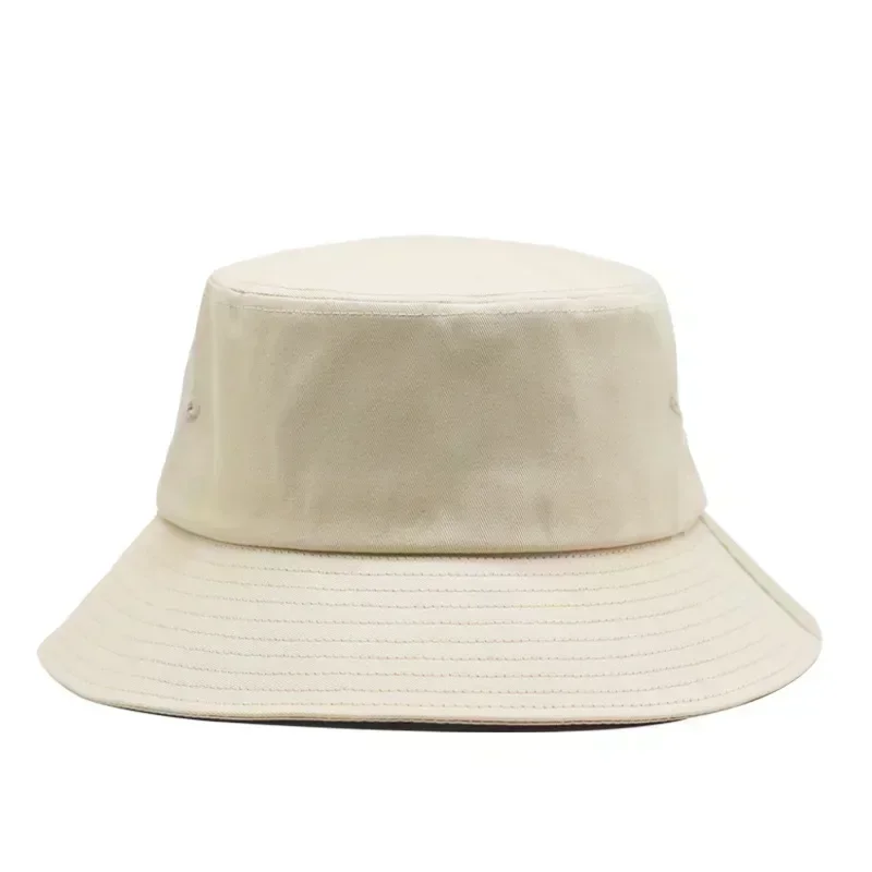 Kapelusz bucket hat na dużą głowę 60-63 cm z filtrem UPF50+ Kremowo biały