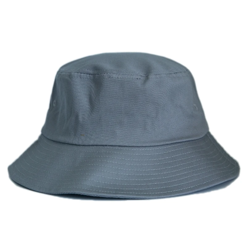 Kapelusz bucket hat na dużą głowę 60-63 cm z filtrem UPF50+ Szary